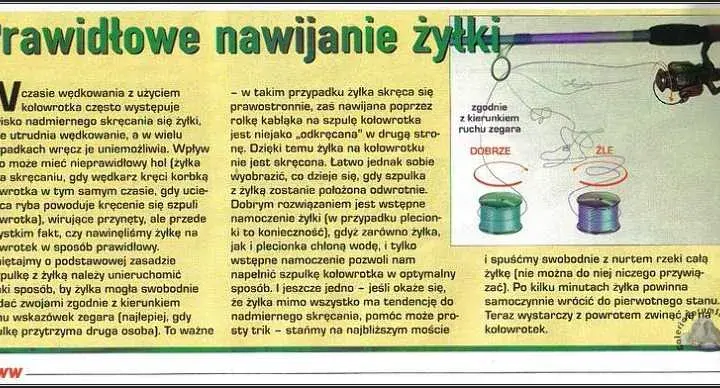 Perfekcyjne nawinięcie plecionki na kołowrotek: Poradnik krok po kroku