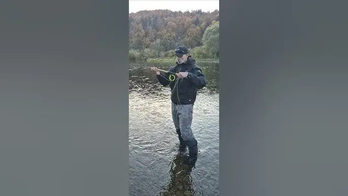 wędkarz zrywająca się linka