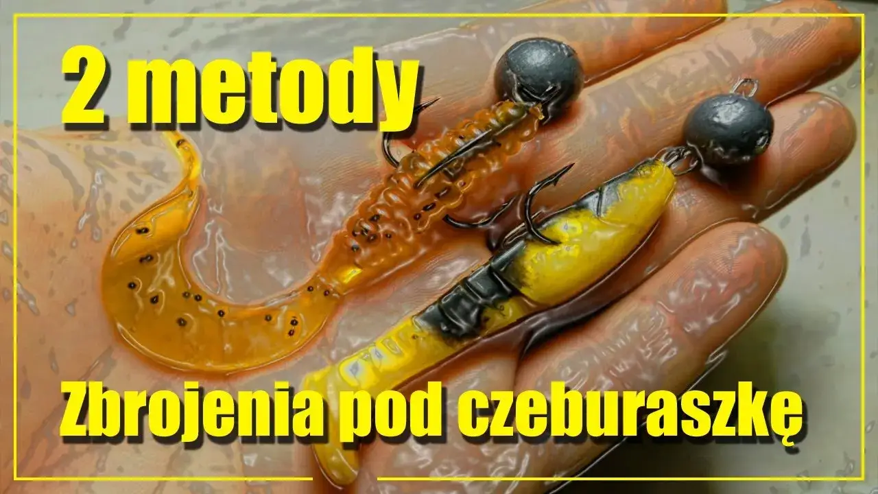 różne metody zbrojenia gum spinningowych jig czeburaszka offset dozbrojka
