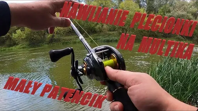 narzędzia do nawijania plecionki na multiplikator